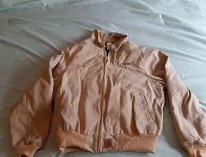 Xl tan carhartt coat